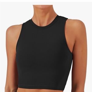 Black Sleeveless Women's Top